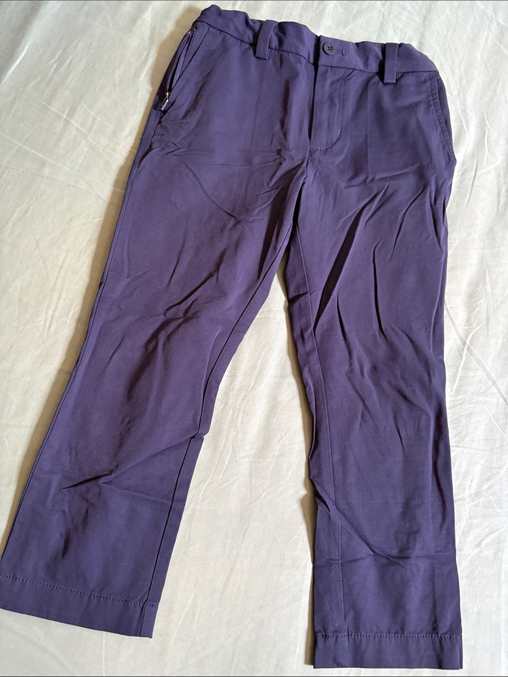 Vineyard Vines Kids Purple Stretch Casual Chinos